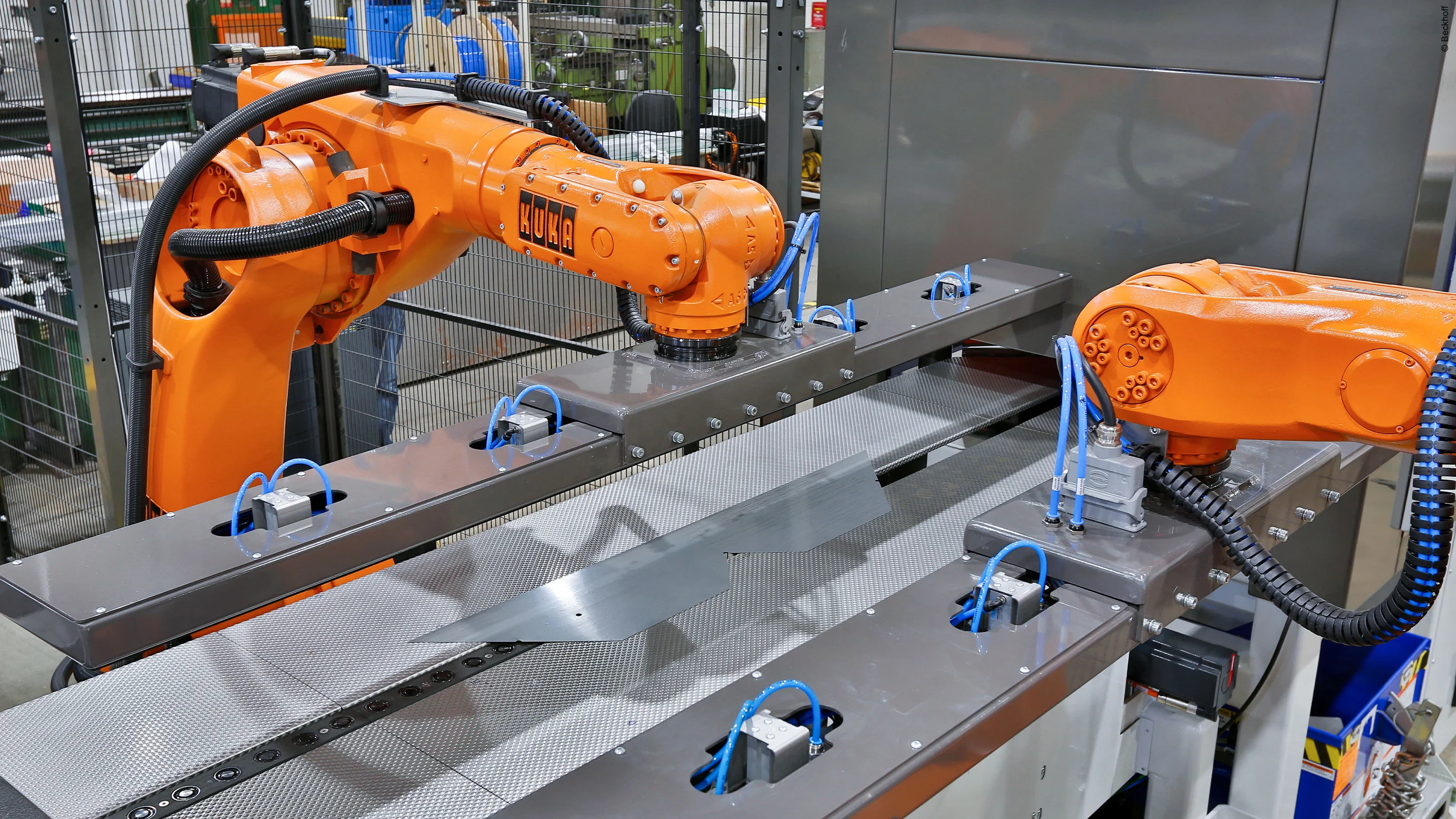 PC-based control technology and EtherCAT have increased the production capacity of transformer core manufacturing by 55%.